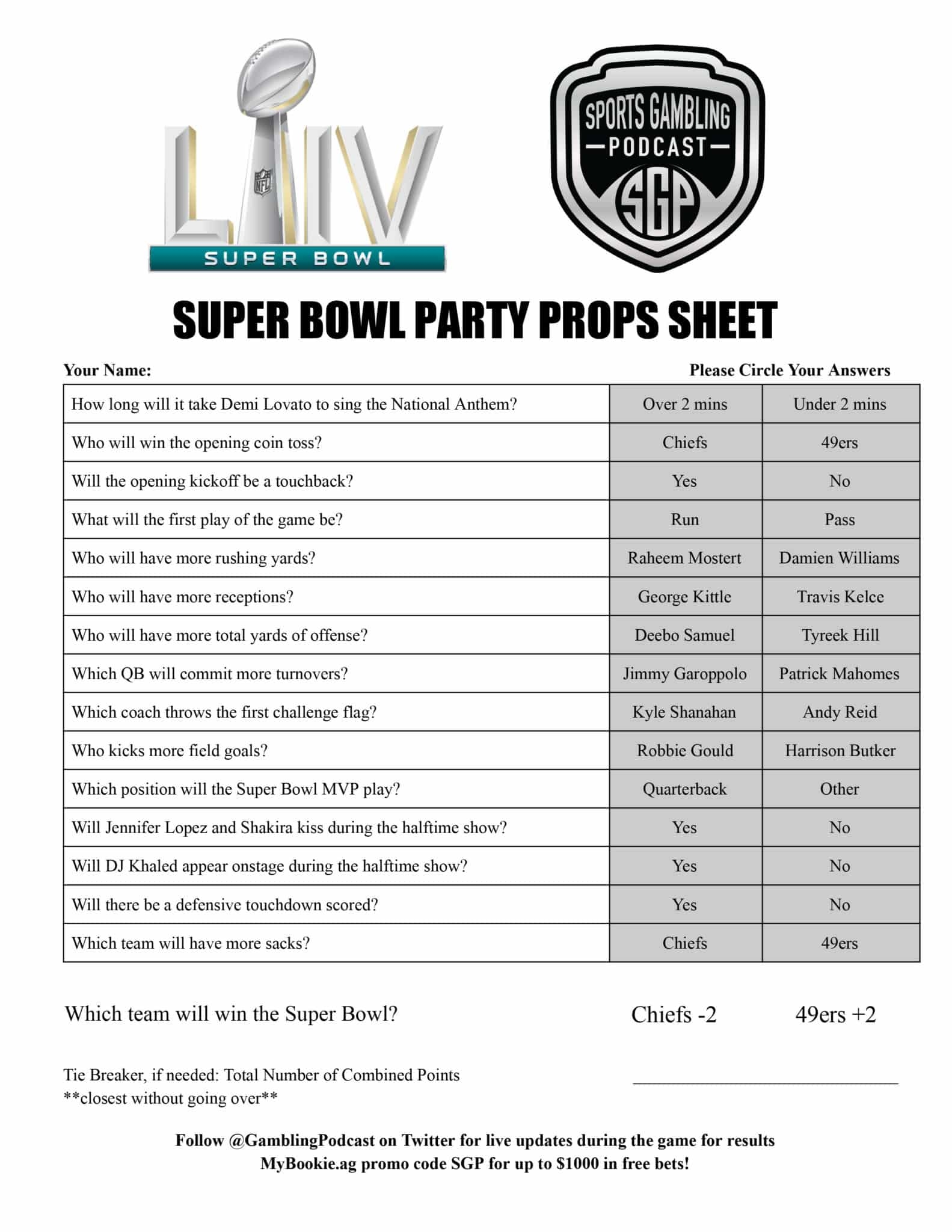 Printable Super Bowl Prop Bets 2025 Atousa Georgia Printable Super Bowl Prop Bets 2025 Atousa Georgia