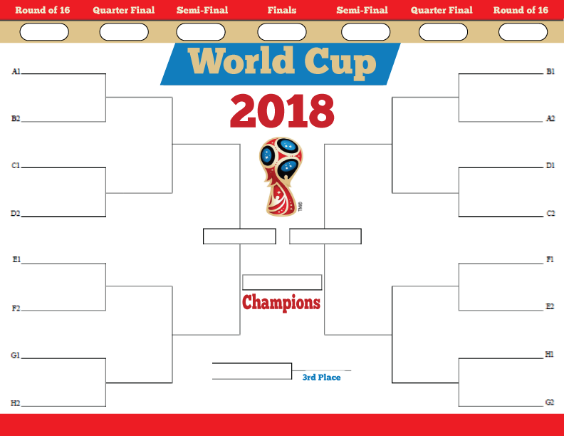 Printable World Cup Bracket 2025 Josue R Gard
