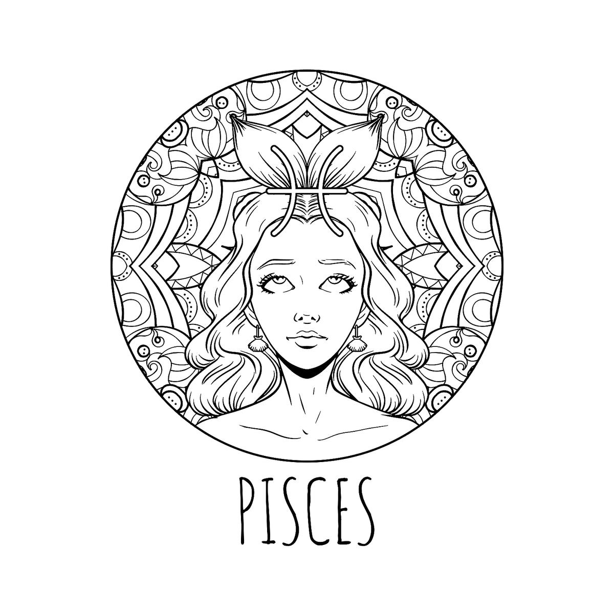 Printable Zodiac Coloring Pages