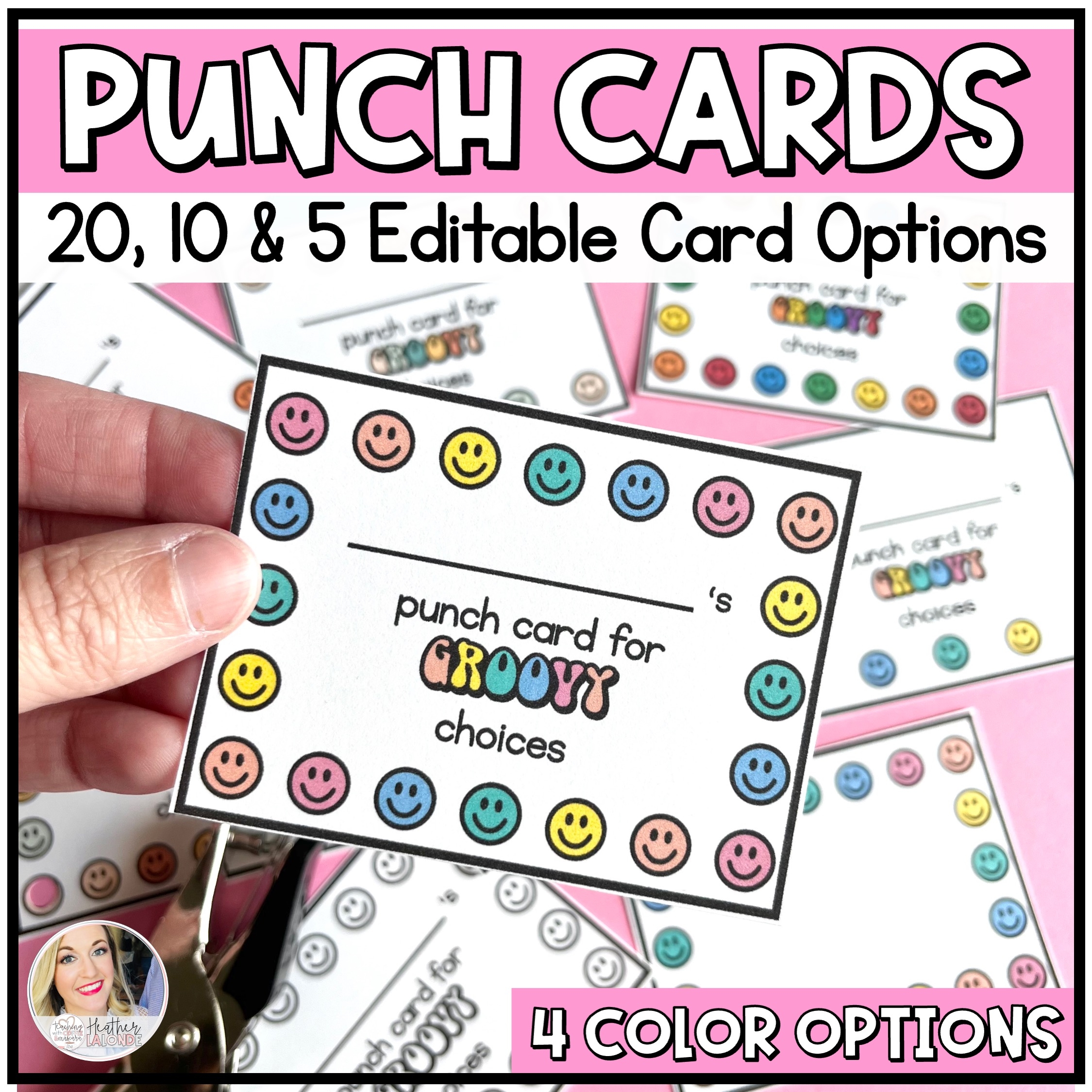 Printable Punch Cards For Students