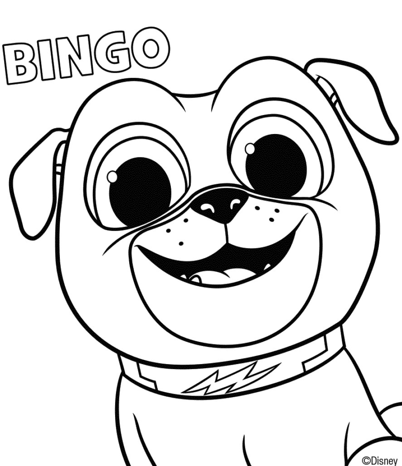 Puppy Dog Pals Coloring Pages To Print