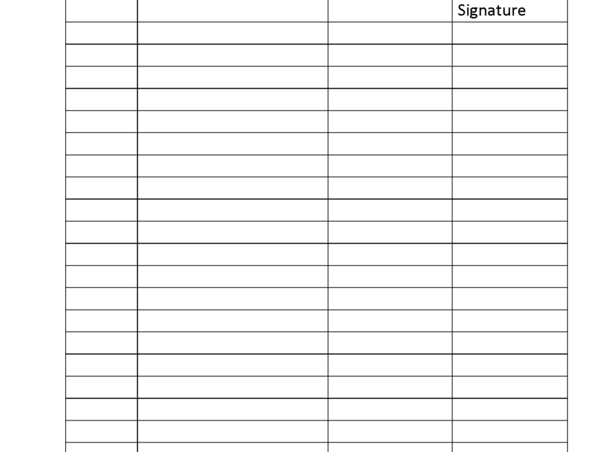 Reading Logs Reading Log Parent Signature
