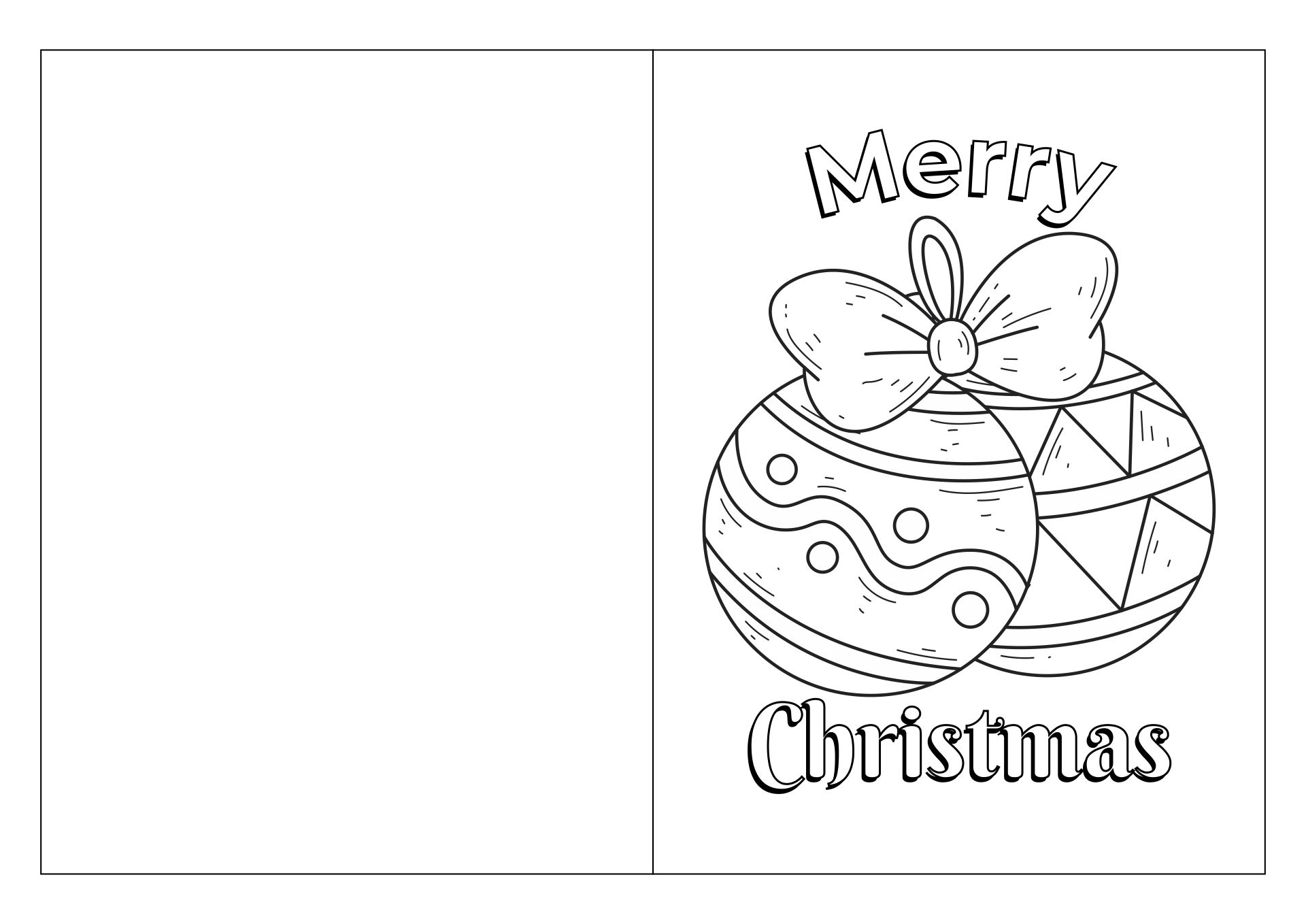 Religious Christmas Cards To Color 11 Free PDF Printables Printablee