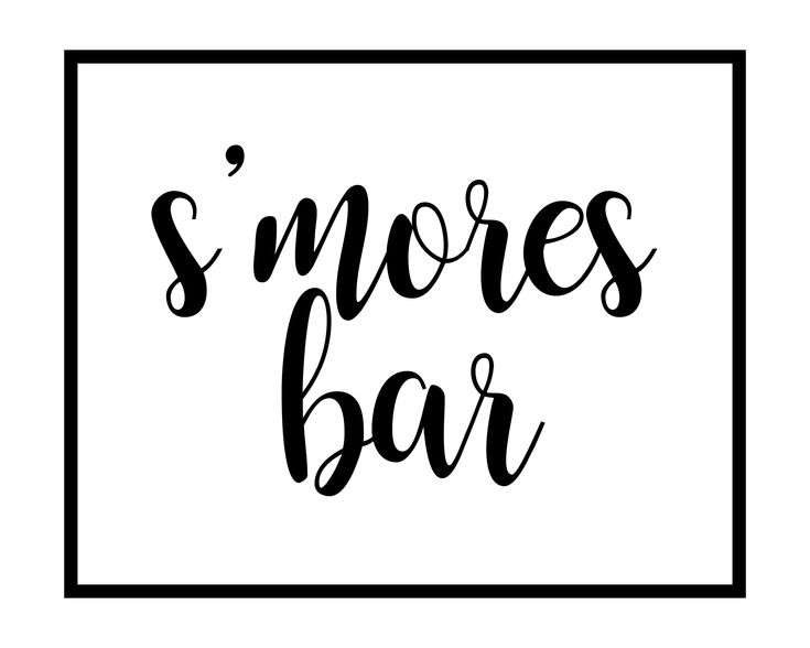 S Mores Bar Diy With A Free Printable Sign Your Moder Vrogue co