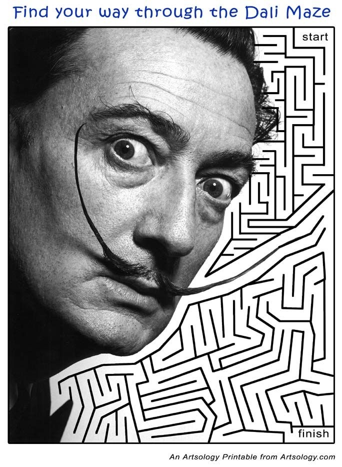 Free Printable Pictures Of Salvador Dali Free Printable Pictures Of Salvador Dali