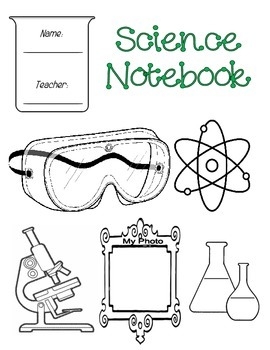 Science Notebook Cover Page Free Printable
