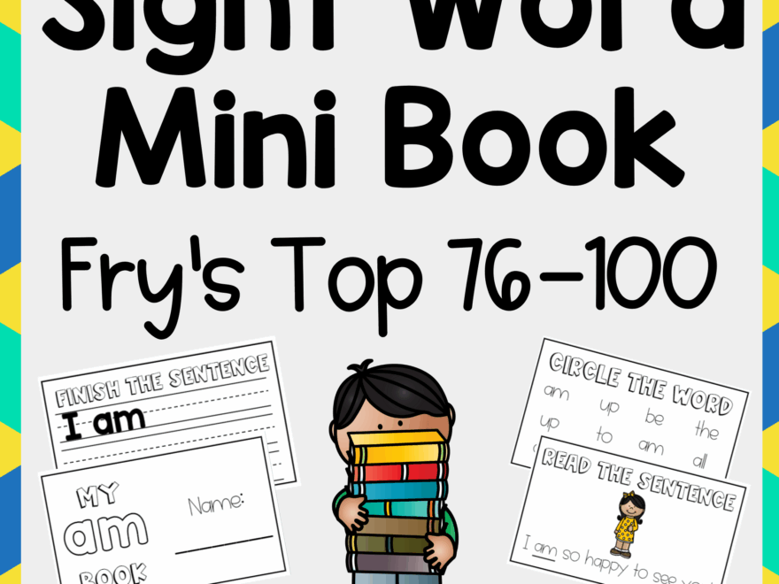 Sight Word Book Printable