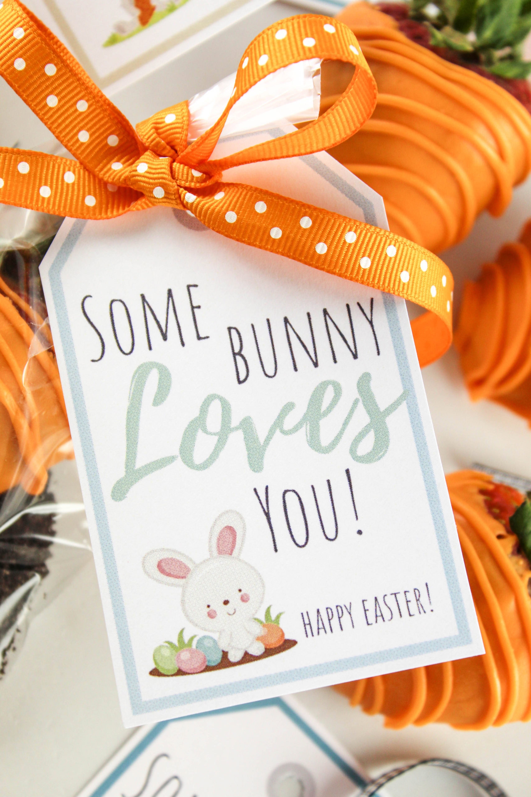 Some Bunny Loves You Free Printable Gift Tag Baking You Happier
