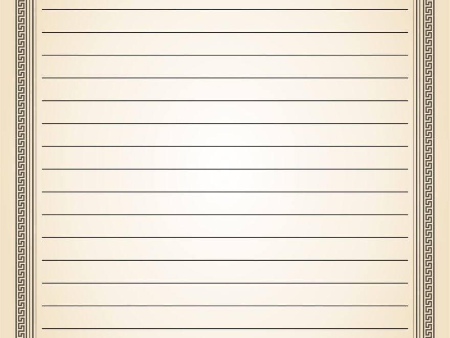 Standard Lined Writing Paper 10 Free PDF Printables Printablee