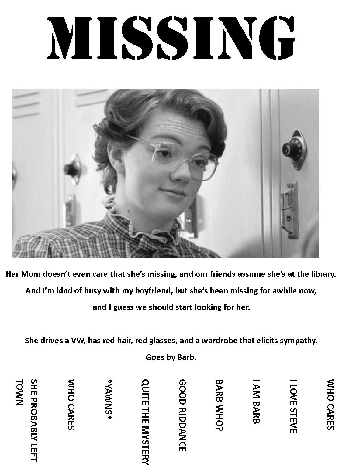 Stranger Things Printable Poster