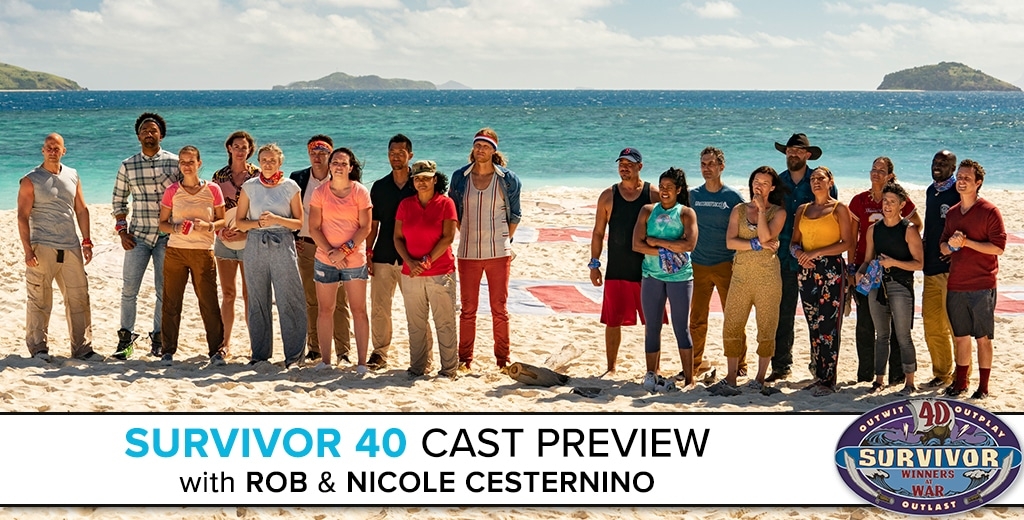 Survivor 40 Cast Preview With Nicole Cesternino Survivor 40 Cast Preview With Nicole Cesternino