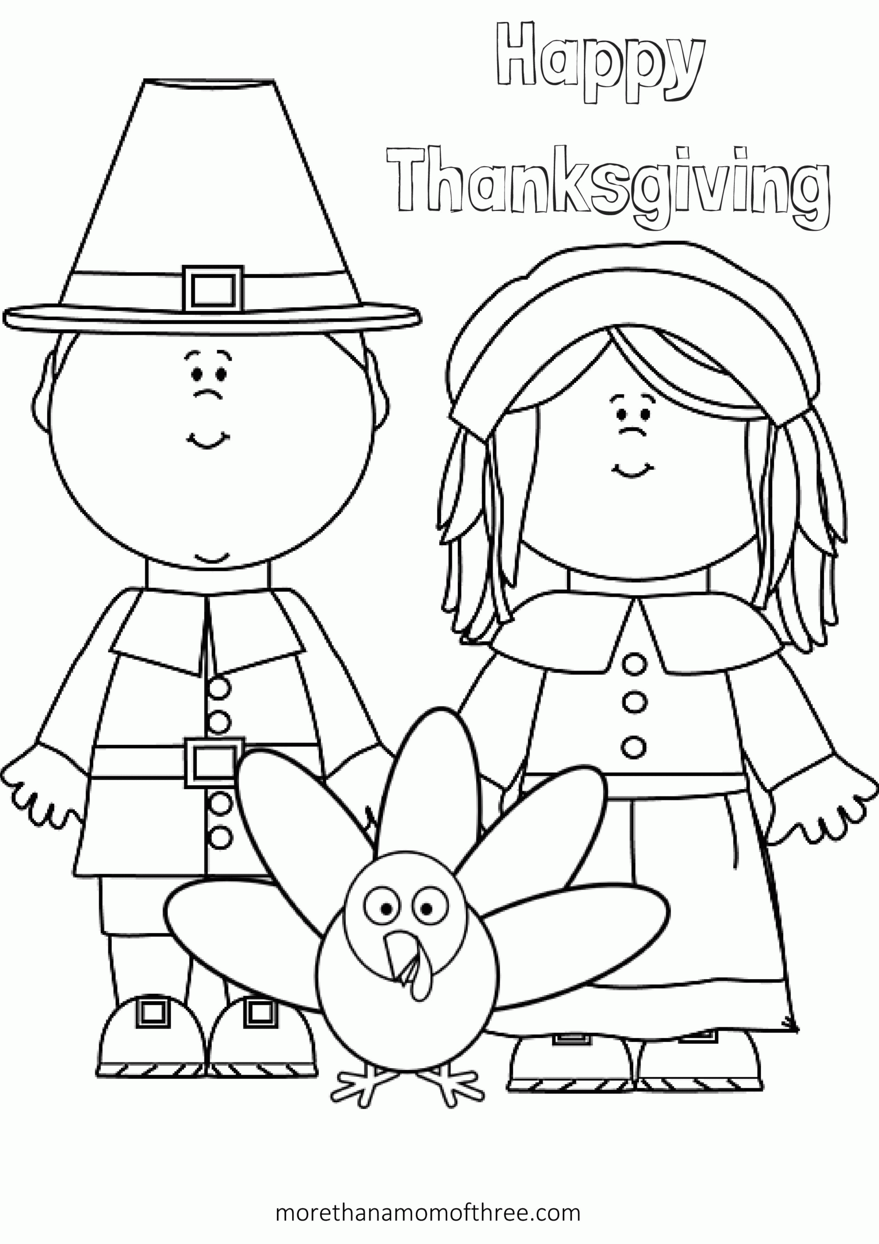Thanksgiving Coloring Pages For Kindergarten Coloring Home