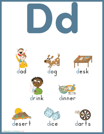 Things That Begin With The Letter D PrimaryLearning