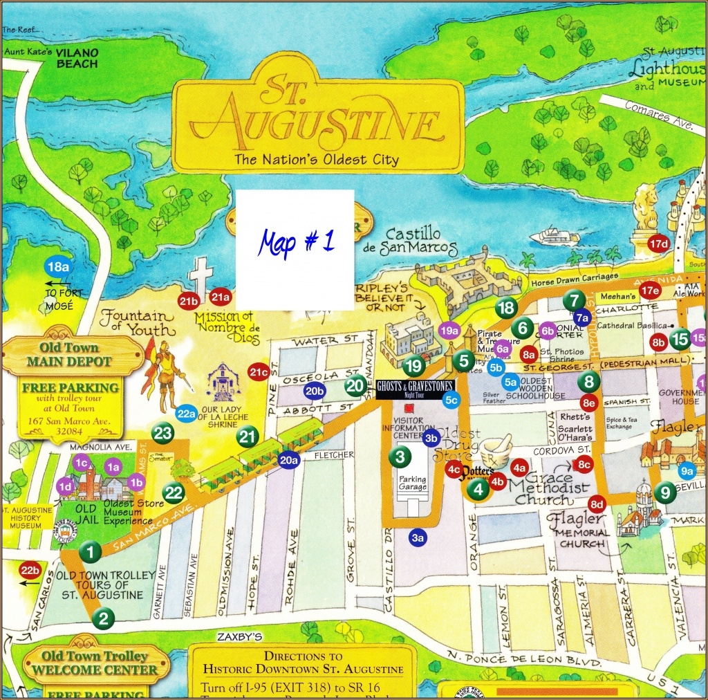 Tourist Map Of St Augustine Custom Maps By Map Specialists Accurate Tourist Map Of St Augustine Custom Maps By Map Specialists Accurate