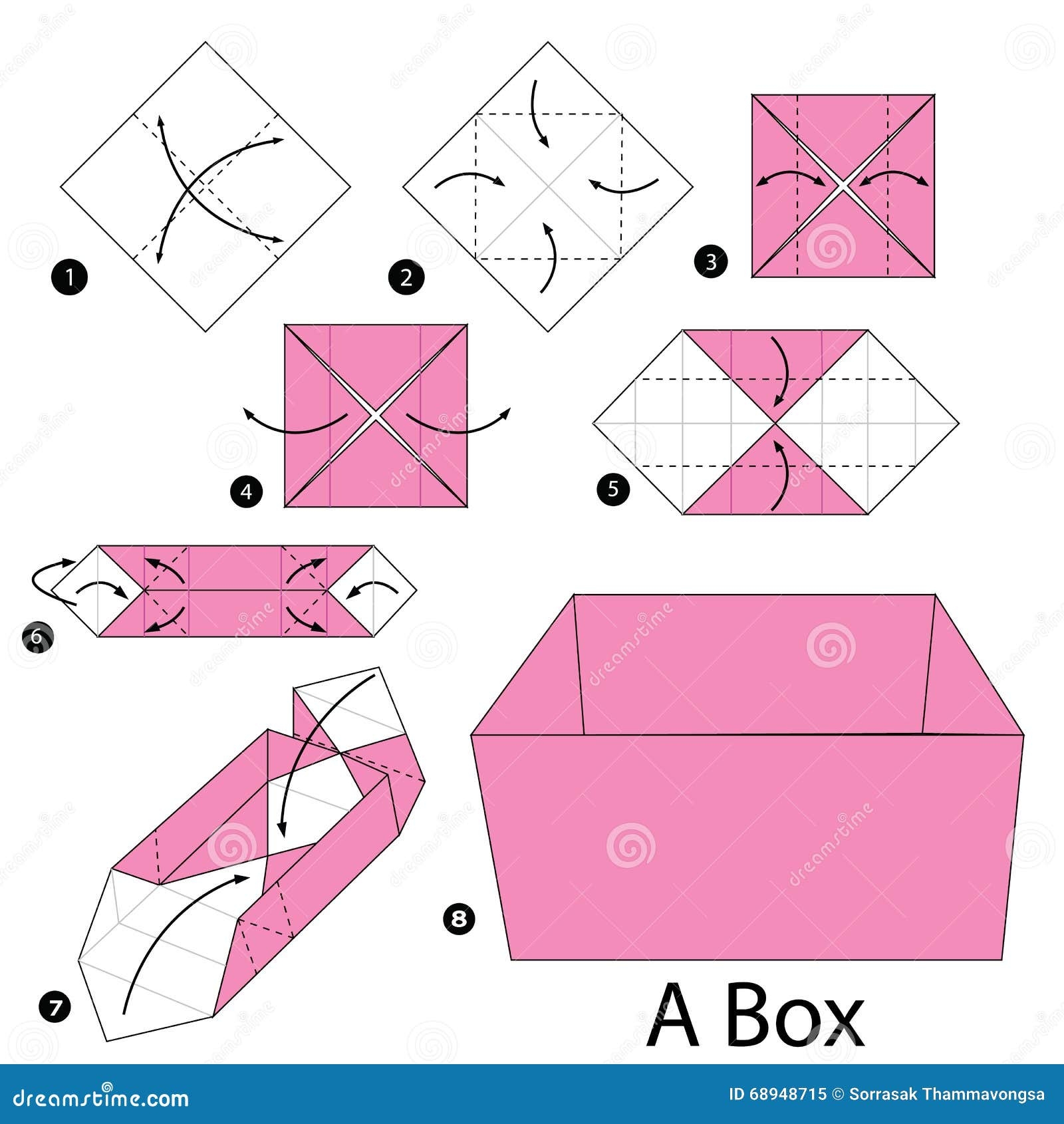 Unfold The Art Of Nested Enclosures Origami Box In A Box Instructions 