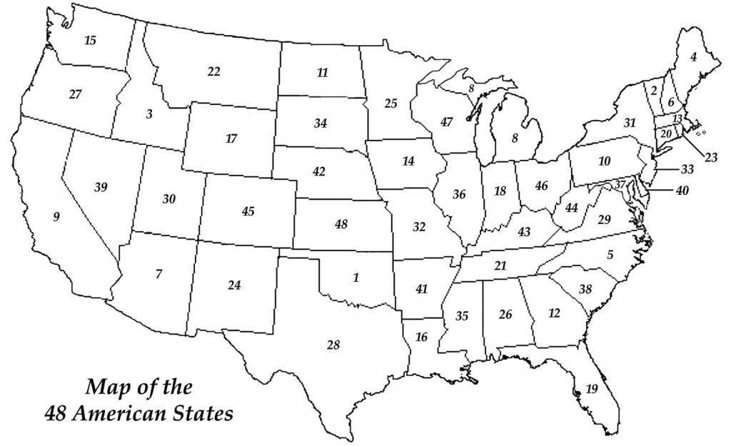 United States Map Quiz Printable