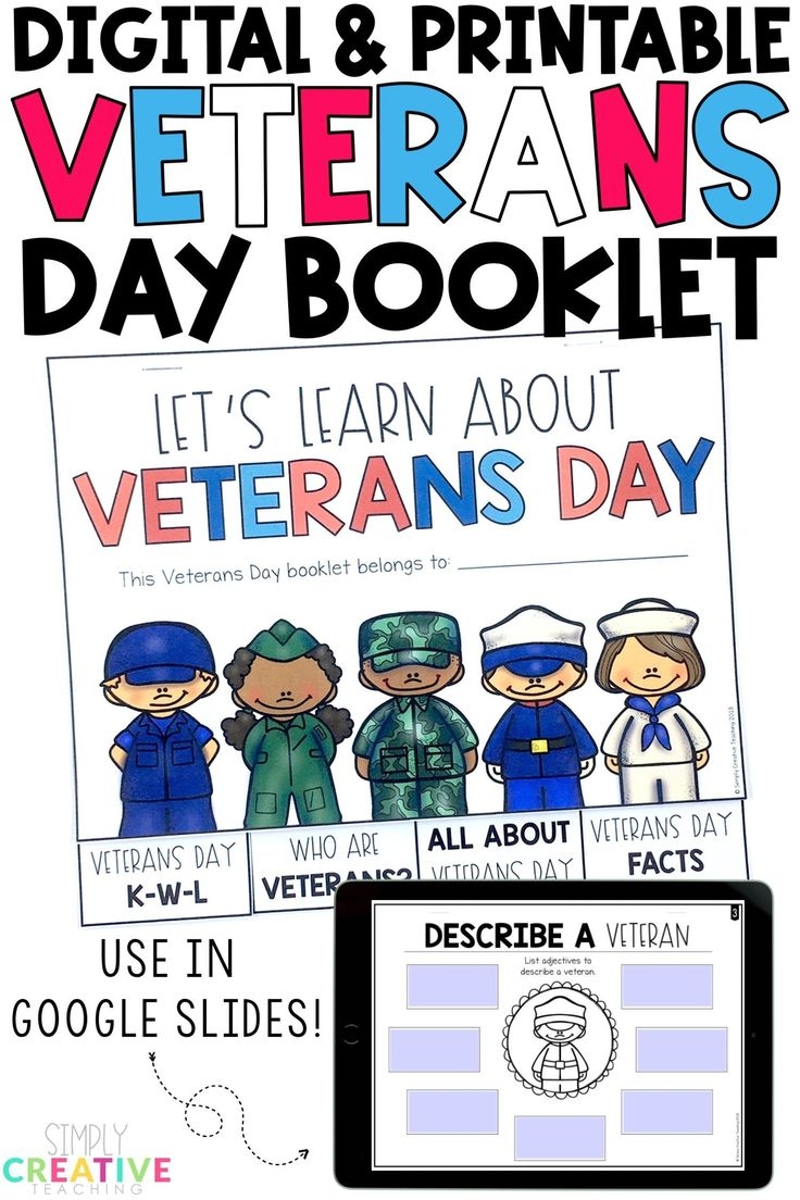 Use This Veterans Day Book To Help Your Students Learn All About 