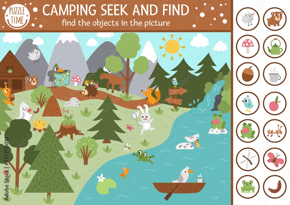 Easy Seek And Find Printables