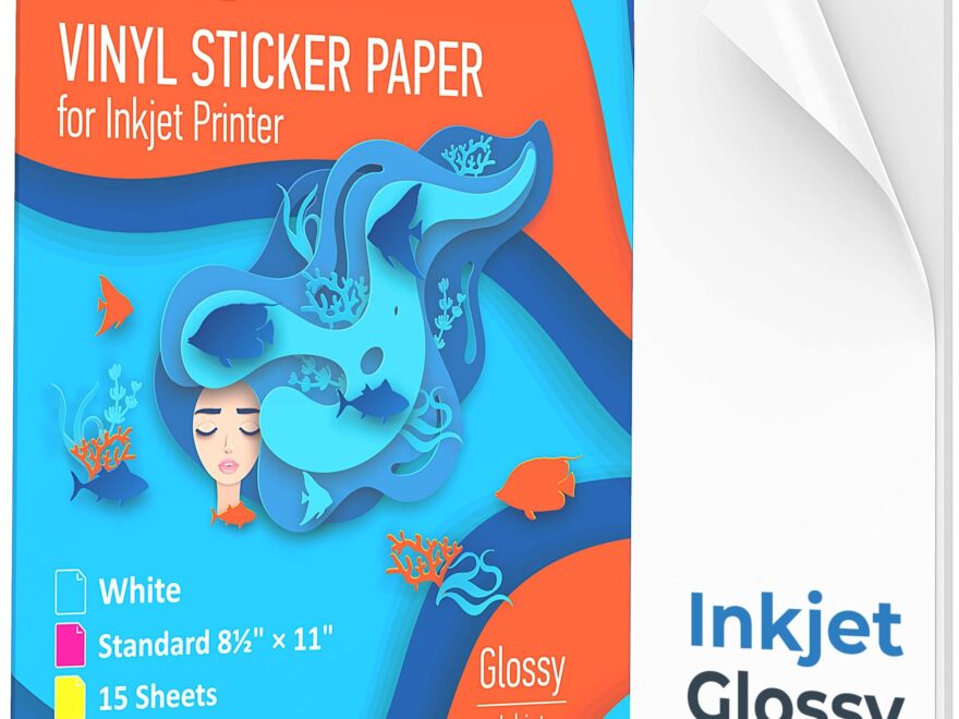 Vinyl Printable Sticker Paper