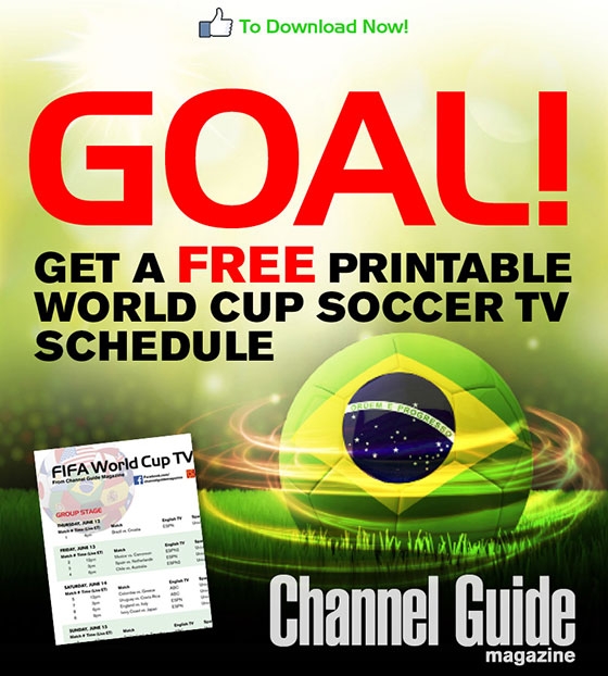 Printable World Cup Tv Schedule
