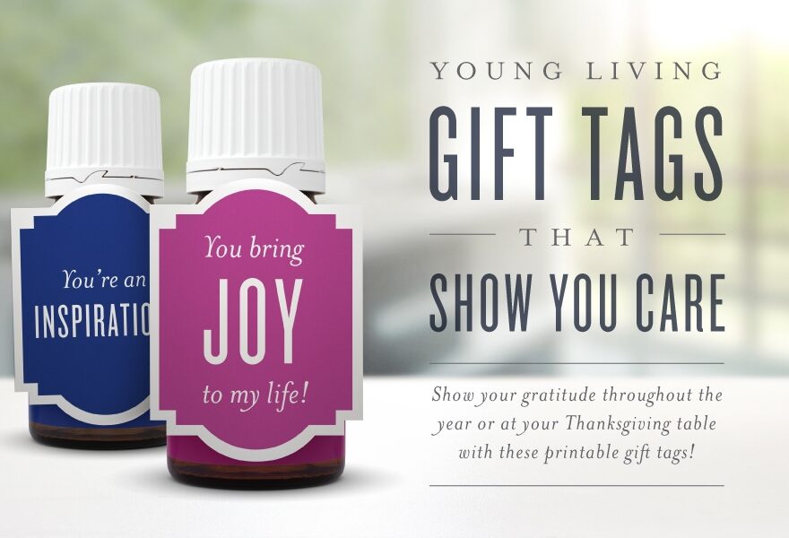Young Living Printable Gift Tags